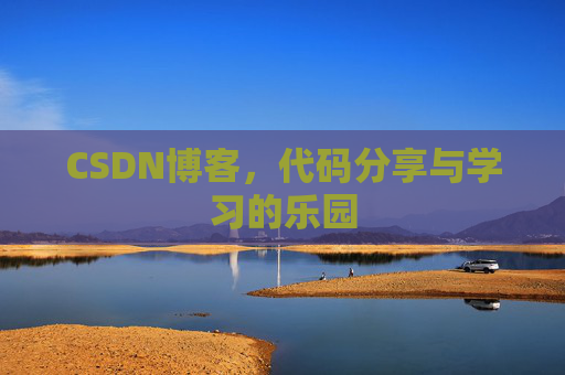 CSDN博客，代码分享与学习的乐园